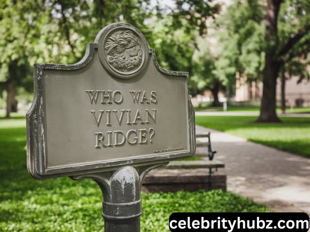 Who Was Vivian Ridge?
