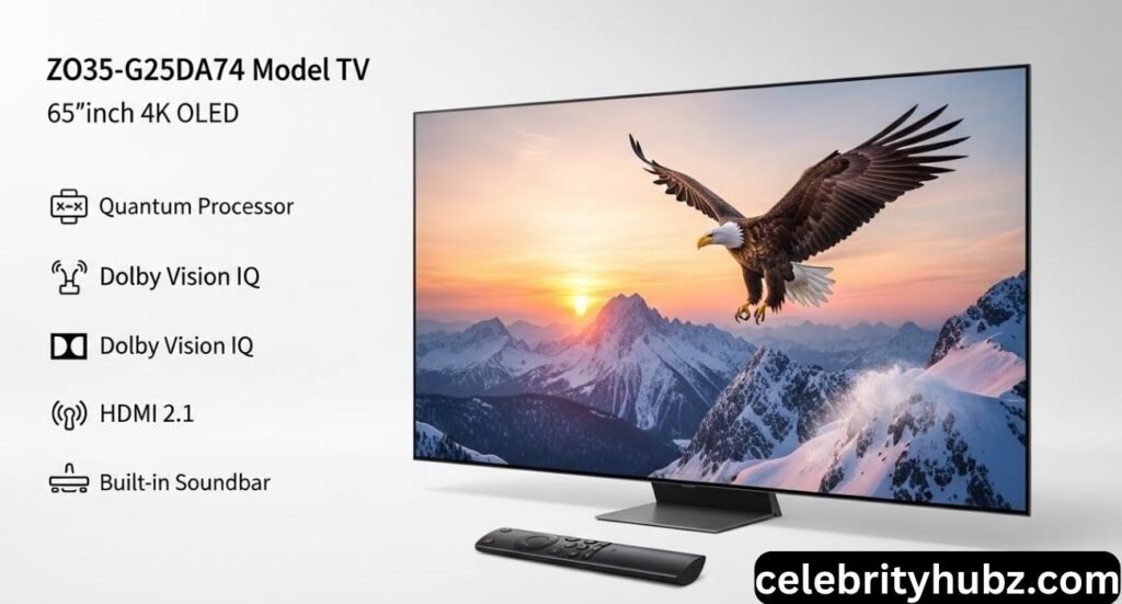 About ZO35-G25DA74 Model TV