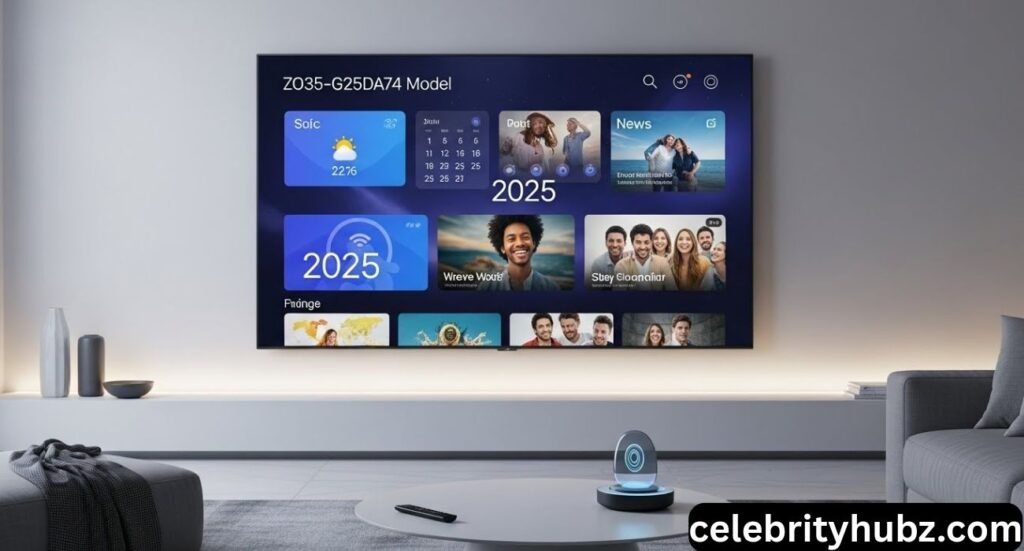 About ZO35-G25DA74 Model TV