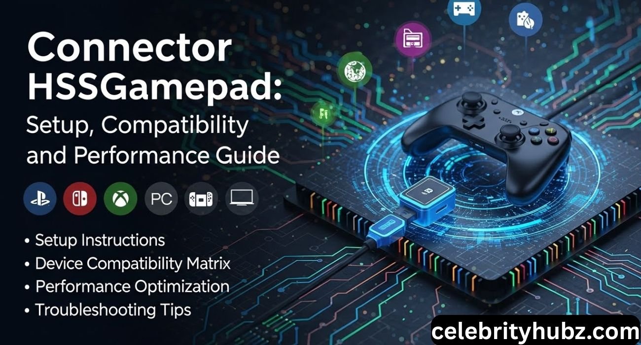 Connector HSSGamepad: Setup, Compatibility