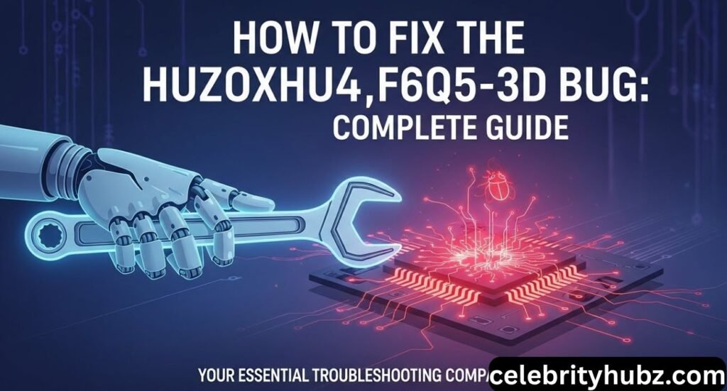 How to Fix the Huzoxhu4.f6q5-3d Bug