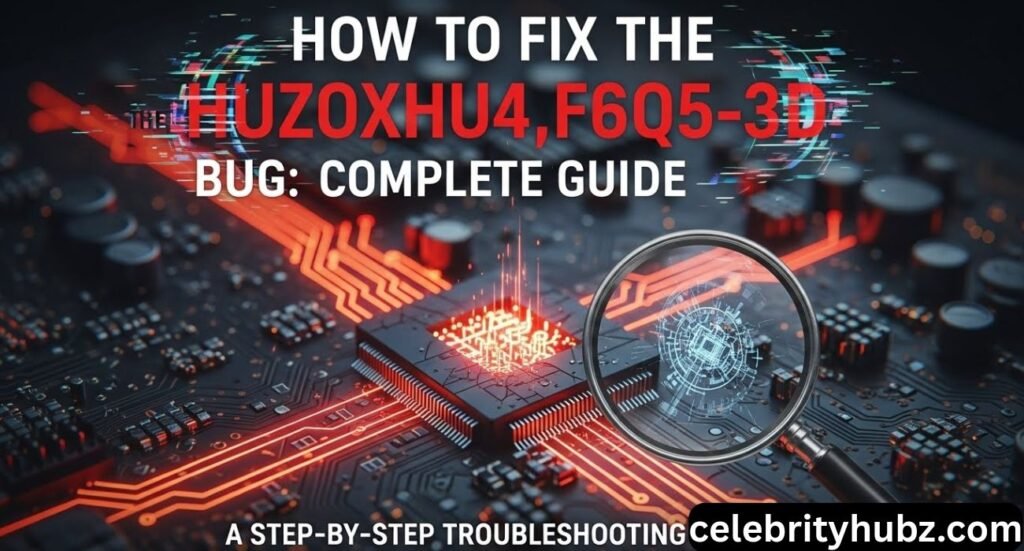How to Fix the Huzoxhu4.f6q5-3d Bug
