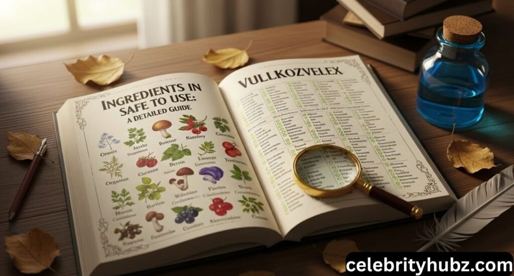 Ingredients in Vullkozvelex Safe to Use
