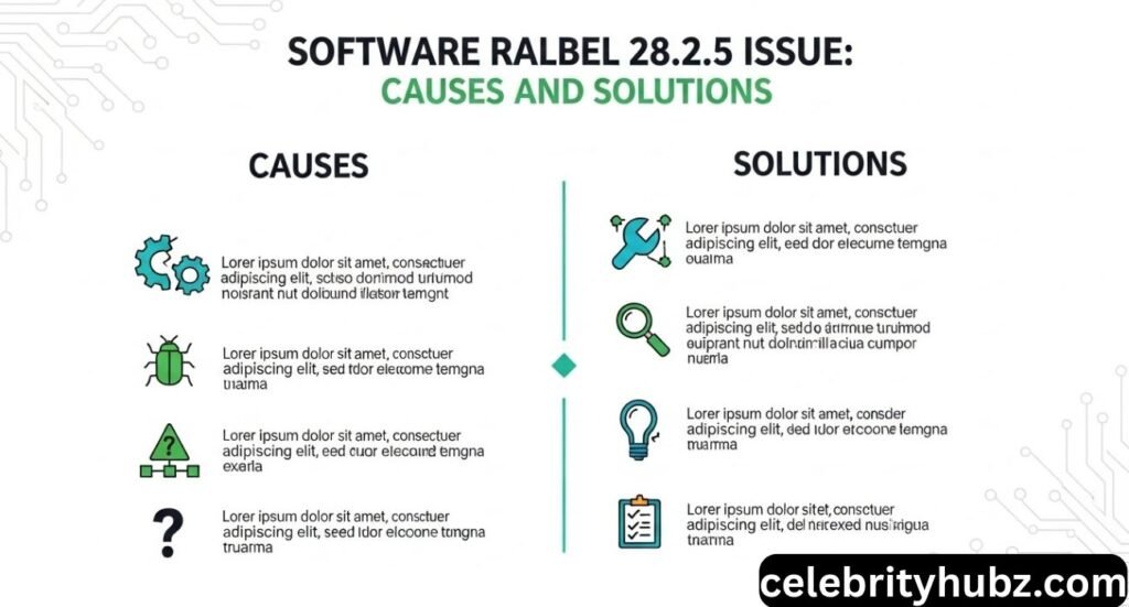 Software Ralbel28.2.5 Issue: Causes and Solutions